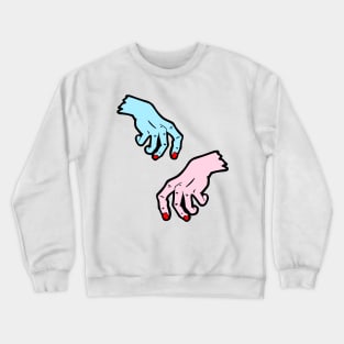 Zombie Hands mix Crewneck Sweatshirt